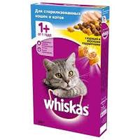 Корм для стерилизованных кошек Whiskas для профилактики МКБ, с курицей 350 г