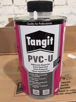 Tangit PVC-U (клей для ПВХ труб) Клей для  напорных труб с арматурой из твердого ПВХ, 1 кг