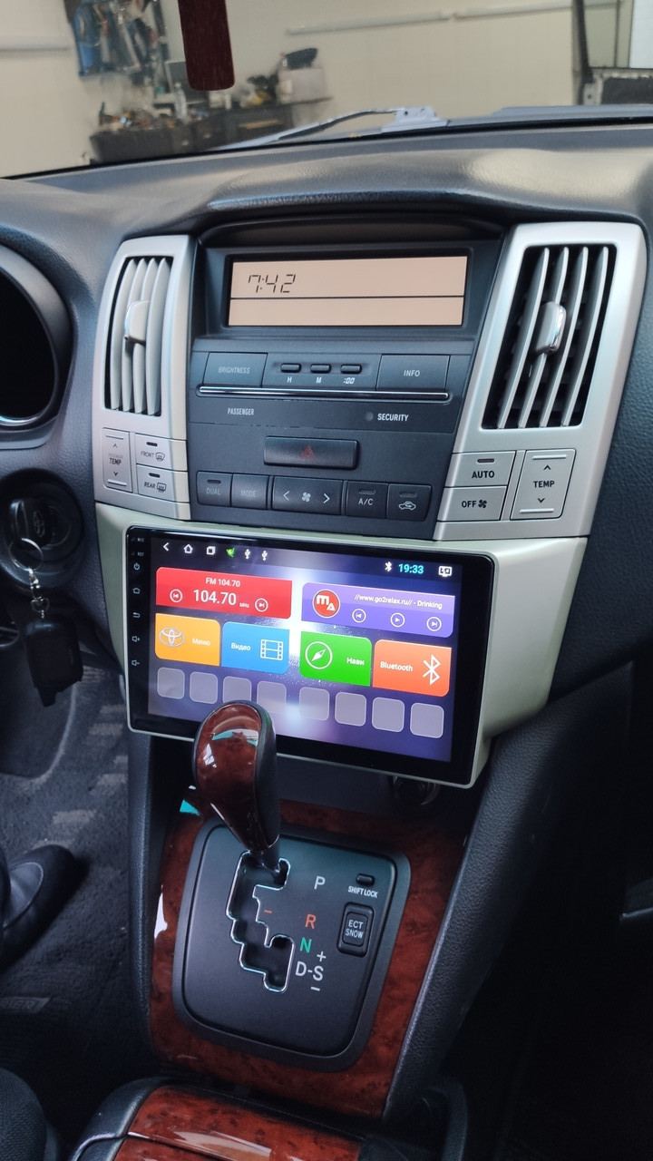 Автомагнитола  Lexus Rx 330/350 Android mac Audio