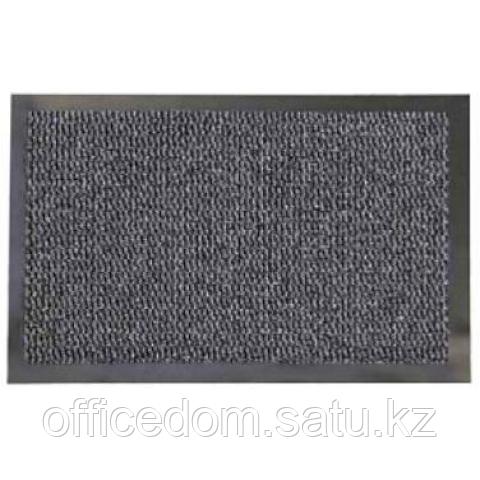 Коврик резиновый с ковролином, 90х150 см, темно-серый, Faro 04 - фото 1 - id-p77586509