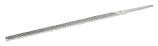 1-102-08-3-0 Напильник пазовый узкий, без ручки,200мм, бархатный BACHO