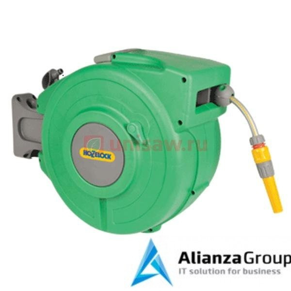 Катушка настенная Hozelock AutoReel с шлангом 12,5 мм 25 м в комплекте