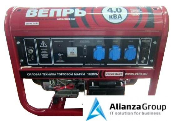 Бензиновая электростанция Вепрь АБП 4-230 ВФ-БСГ