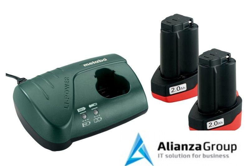 Базовый комплект Metabo 10,8 В Li-Power 2х2,0Ач + ЗУ LC 40 685066000