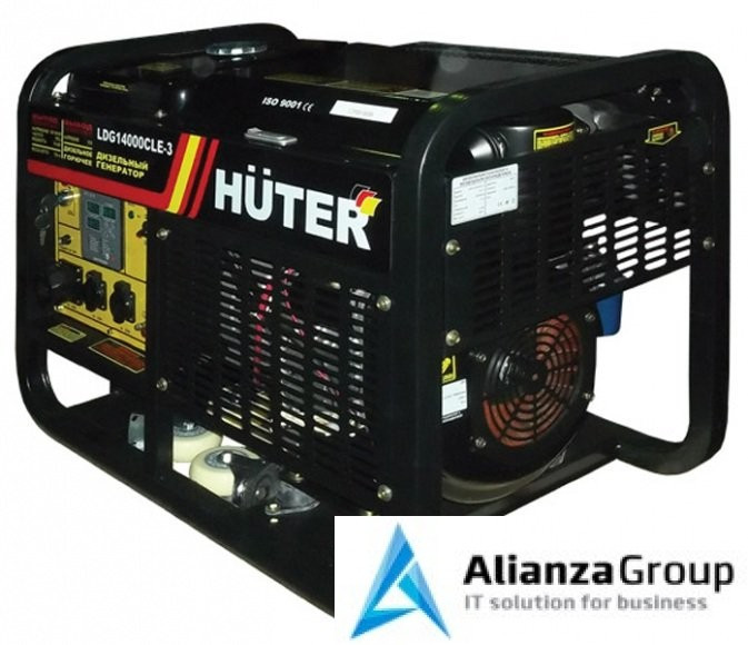 Дизельный генератор Huter LDG14000CLE-3