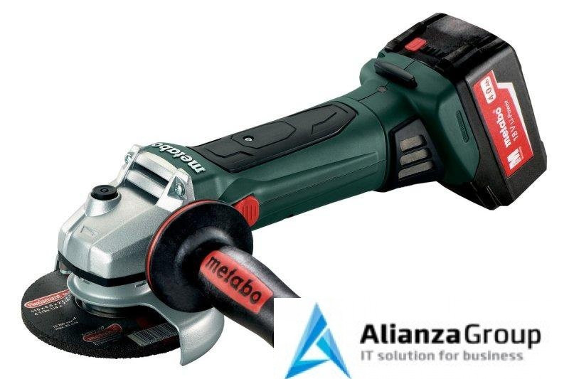Аккумуляторная угловая шлифовальная машина Metabo W 18 LTX 125 Quick 602174610