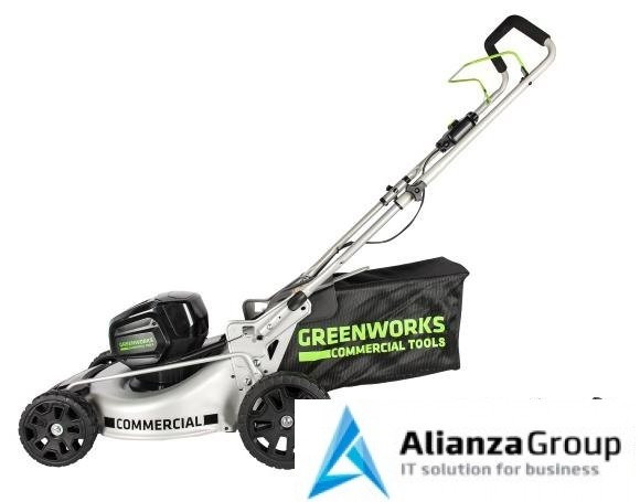 Газонокосилка GreenWorks 82V (46 см) бесщёточная 5 А.ч. АКБ и ЗУ