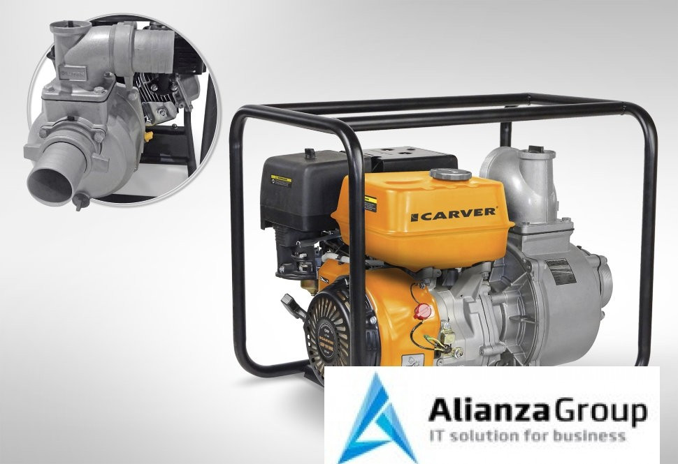 Насос бензиновый для чистой воды Carver CGP 99100E