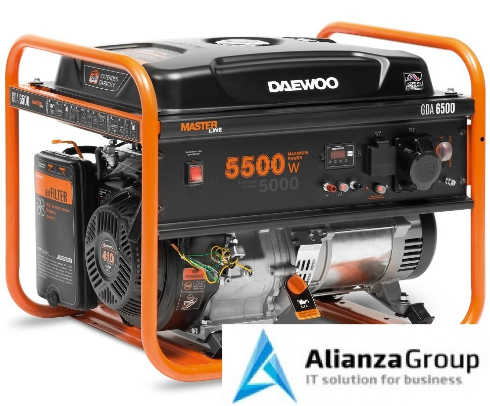 Бензиновый генератор Daewoo GDA 6500