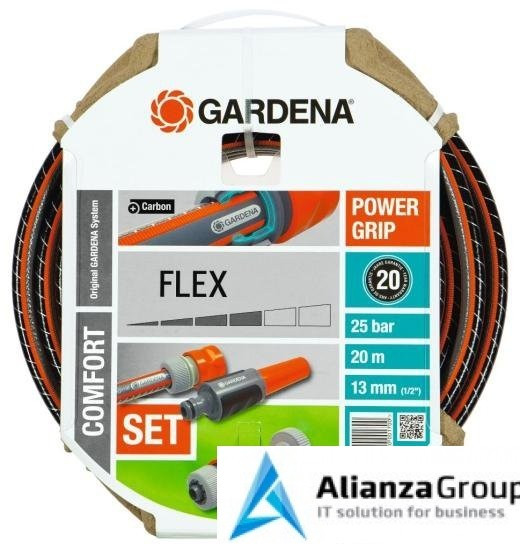 Шланг FLEX 9x9 1/2 х 20 м GARDENA комплект 18034-20.000.00