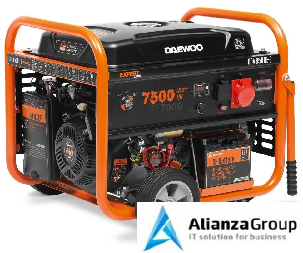 Бензиновый генератор Daewoo GDA 8500E-3