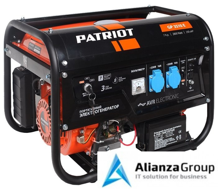 Генератор бензиновый Patriot GP 3510E