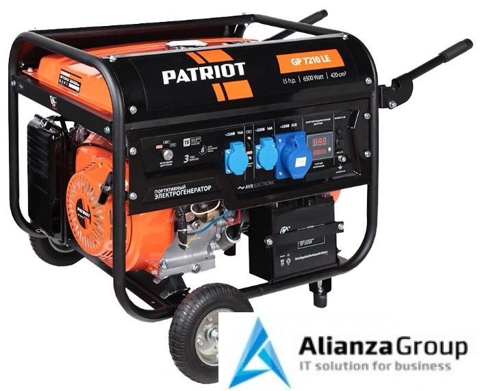 Генератор бензиновый PATRIOT GP 7210LE
