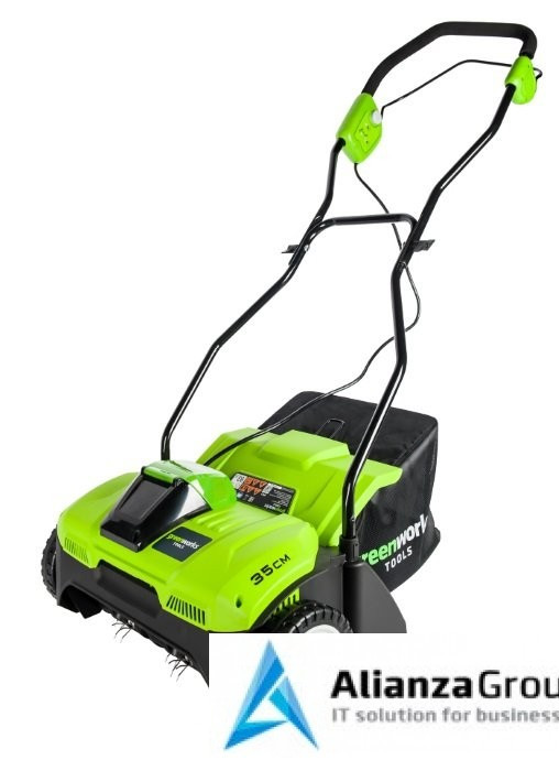 Аэратор аккумуляторный Greenworks , 40V, без АКБ и ЗУ