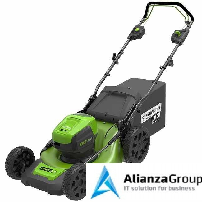 Газонокосилка аккумуляторная Greenworks GD60LM46HP, 60V, 46 см, бесщеточная, без АКБ и ЗУ