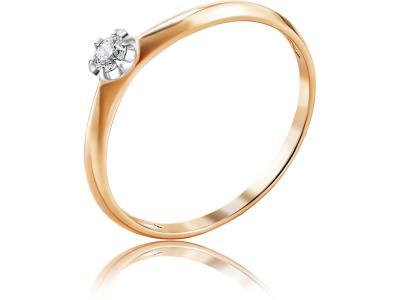 Золотое кольцо Diamond Union 5-2964-103-1К_18