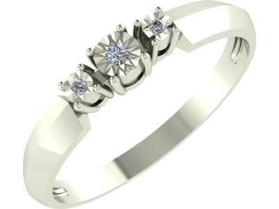 Золотое кольцо Diamond Union 5-2680-103И1-1Б_165
