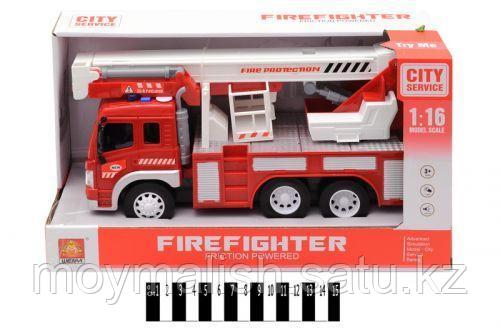 Инерционная машина "Пожарная" "City Service" WENYI арт.WY350С - фото 1 - id-p77612255