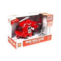 Инерционный вертолет Пожарный "City Service" WENYI арт. WY760D