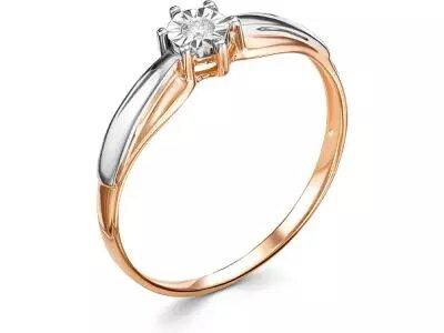 Золотое кольцо Diamond Union 5-2308-103И1-1К_185