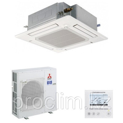 Кассетный кондиционер Mitsubishi Electric PLA-M100EA/PUHZ-P100YKA - фото 1 - id-p77613558