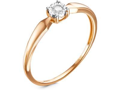Золотое кольцо Diamond Union 5-2140-103И2-1Б_18