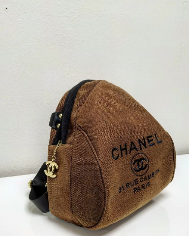 Женская рюкзак коричневый Chanel