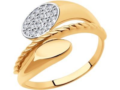 Золотое кольцо Diamant 51-110-00647-1_19