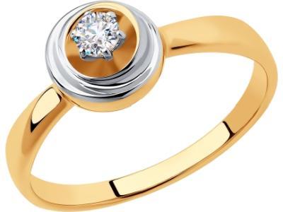 Золотое кольцо Diamant 51-110-00548-1_165