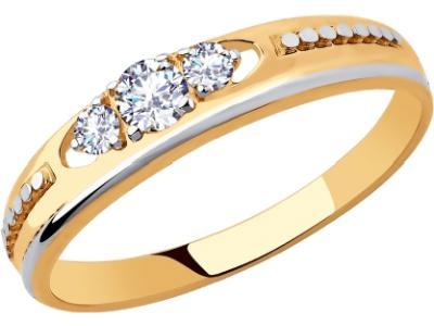 Золотое кольцо Diamant 51-110-00521-1_16