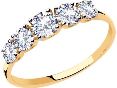 Золотое кольцо Diamant 51-110-00308-1_18