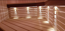 Финская сауна с парообразователем. Размер = 2,7 х 1,9 х 2,2 м. Адрес: г. Алматы, ул. Жанибекова 10