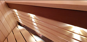 Финская сауна с парообразователем. Размер = 2,7 х 1,9 х 2,2 м. Адрес: г. Алматы, ул. Жанибекова 9