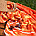 Полотенце махровое Grapefruit 100х150 см, оранжевый, хлопок 100% 460 гр/м2, фото 6