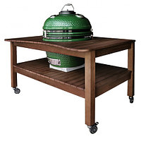 Комплект гриль и стол Start Grill 57 см с окошком зеленый