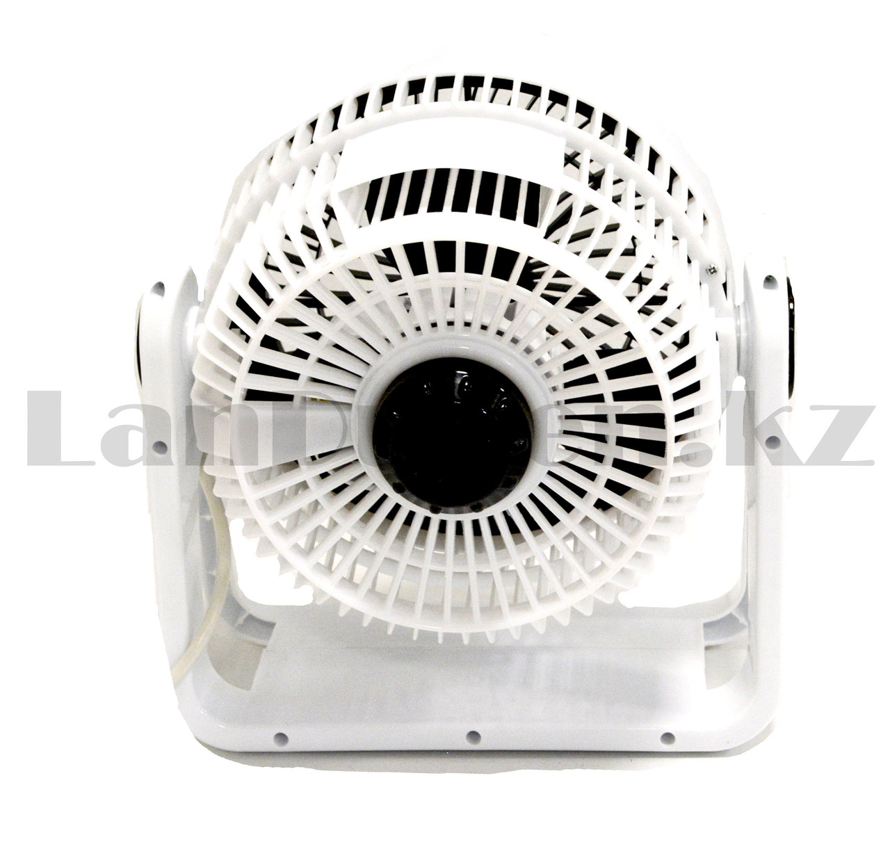 Настольный вентилятор вращающийся электрический HEJ HJ-180-6 белый - фото 4 - id-p77597645