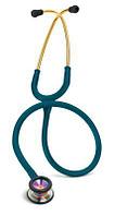 2153 Стетоскоп Littmann® Classic II Pediatric, трубка цвета морской волны, 71 см, акустическая головка цвета радуги