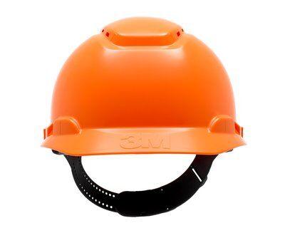 Каска защитная 3M H-700C-OR с вентиляцией, цвет оранжевый - фото 2 - id-p77657337