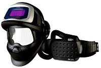 Сварочный щиток 3M Speedglas 9100 FX Air со светофильтром 9100V, с блоком принудительной подачи воздуха 3M Adflo