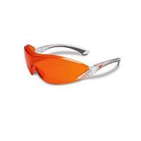 2846 Защитные очки, оранжевая линза, c защитой от царапин и запотевания