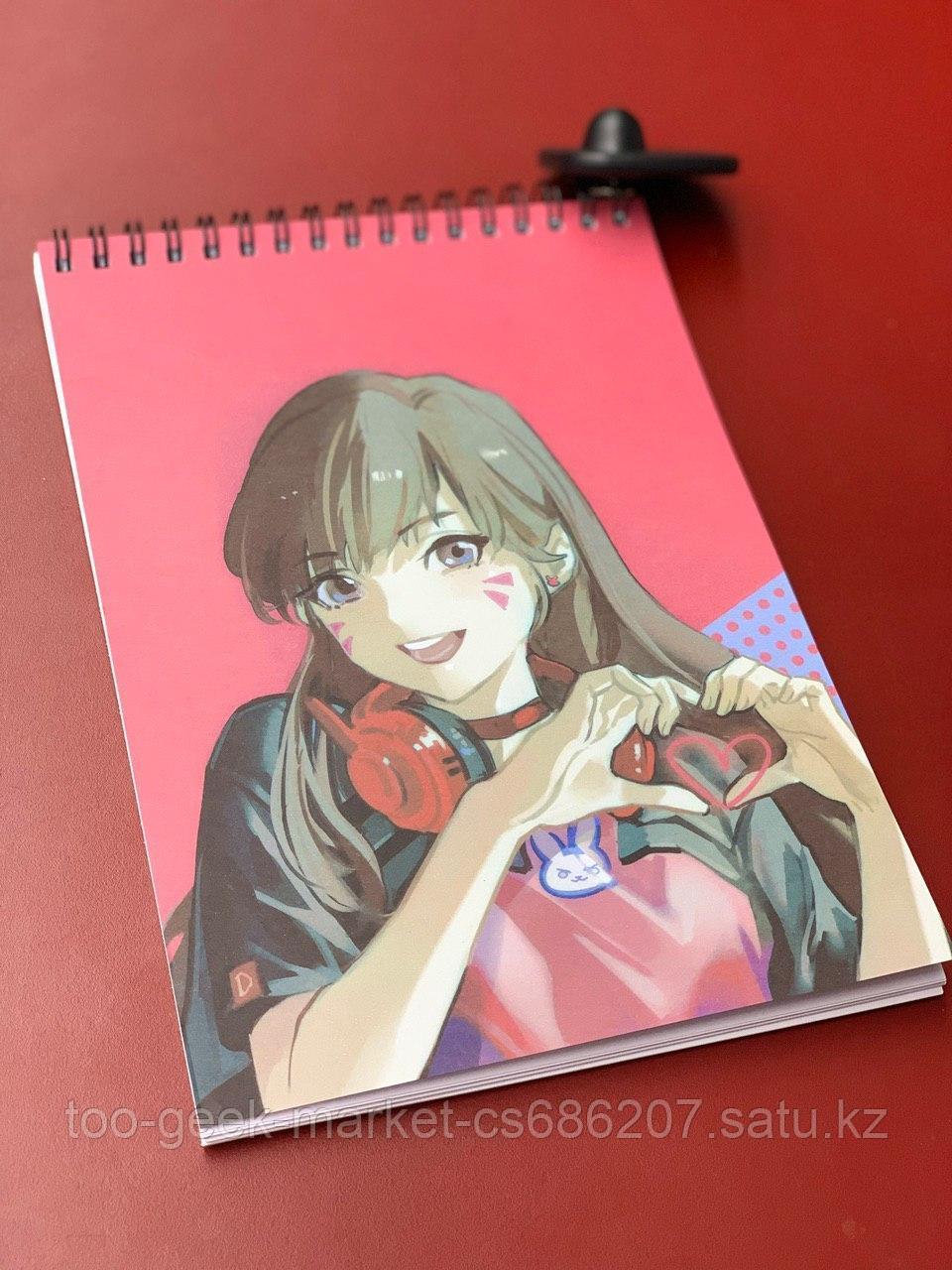 Блокнот "Овервотч: D.Va"