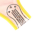 Купальник с завязками Rhinestone Yellow (S, M, L, XL), фото 3