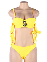 Купальник с завязками Rhinestone Yellow (S, M, L, XL), фото 9