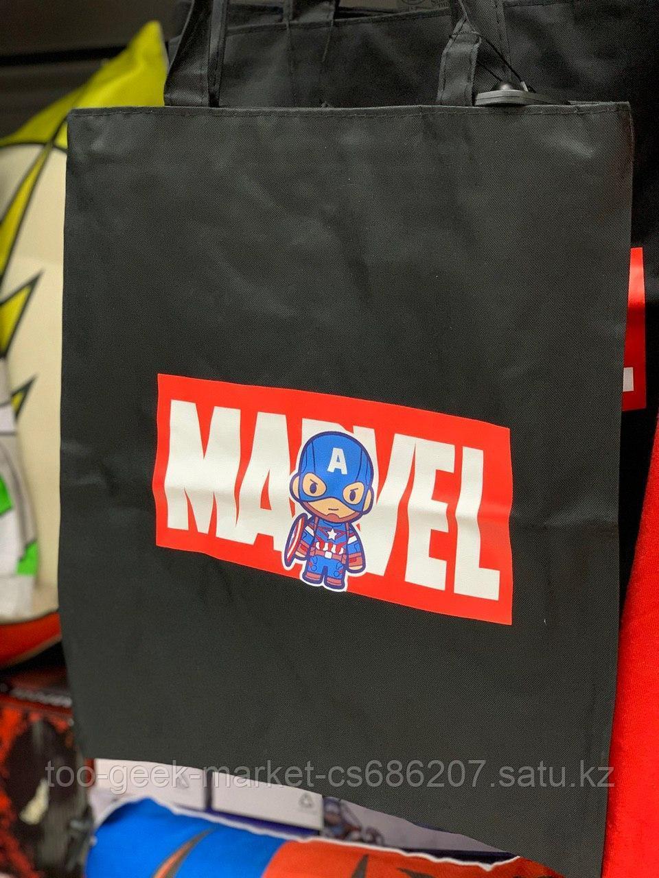 Шоппер "MARVEL: Капитан Америка" (черный)