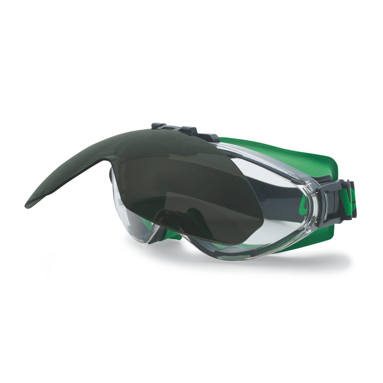 Защитные очки uvex ультрасоник с откидной линзой для газосварки
