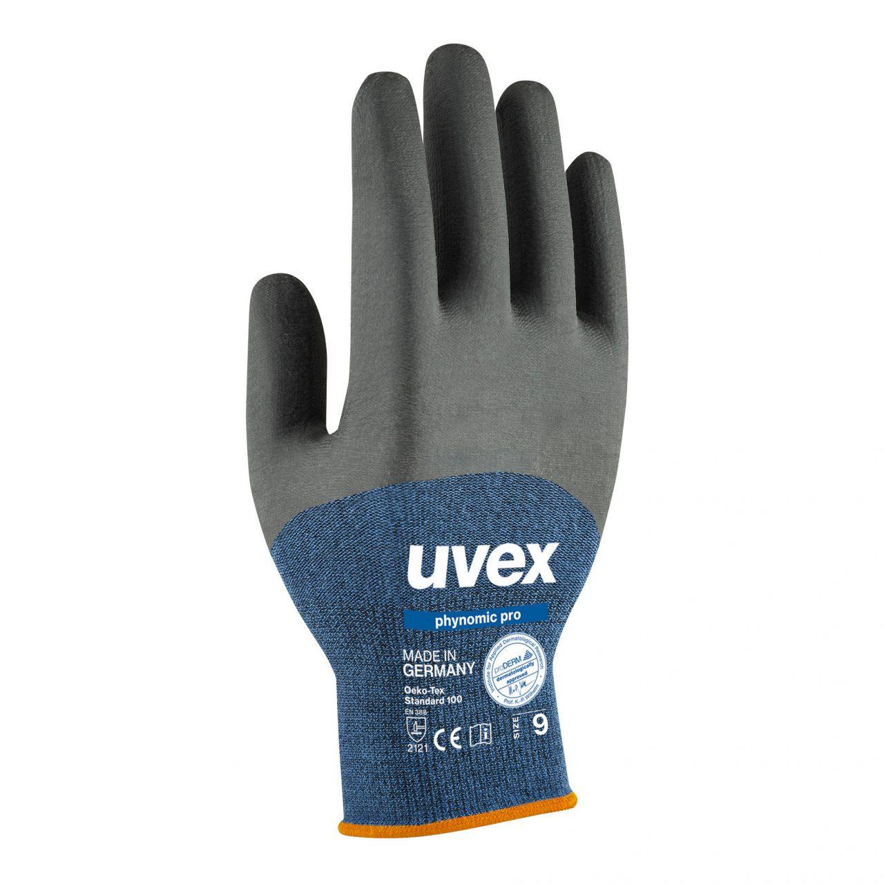 Защитные перчатки uvex финомик про - фото 1 - id-p77659085