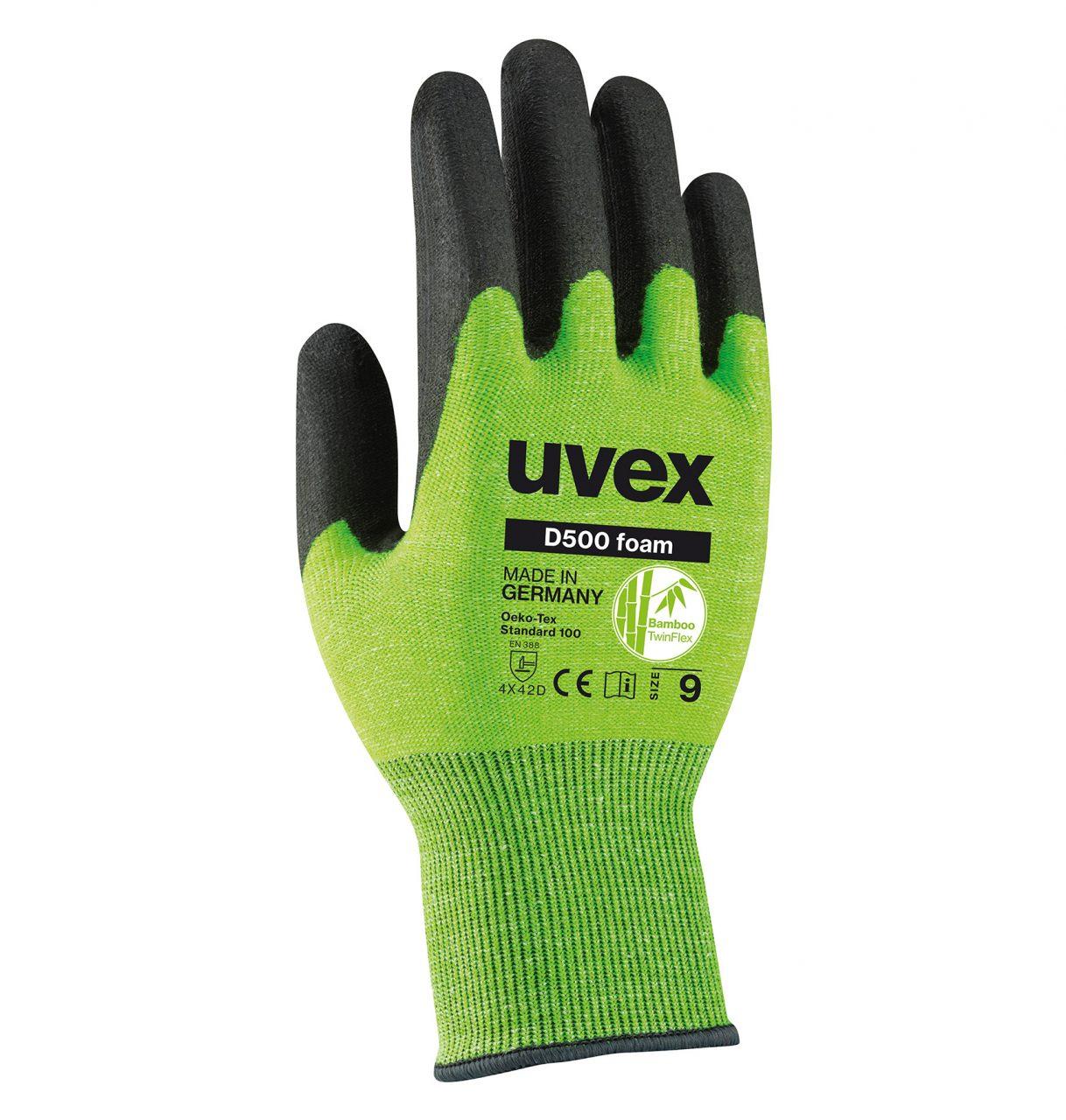 Защитные перчатки uvex D500 фом - фото 1 - id-p77659108