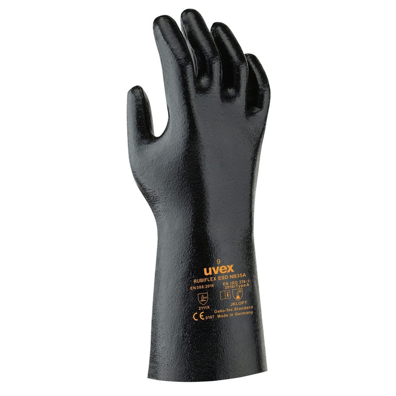 Защитные перчатки uvex рубифлекс ESD NB35A