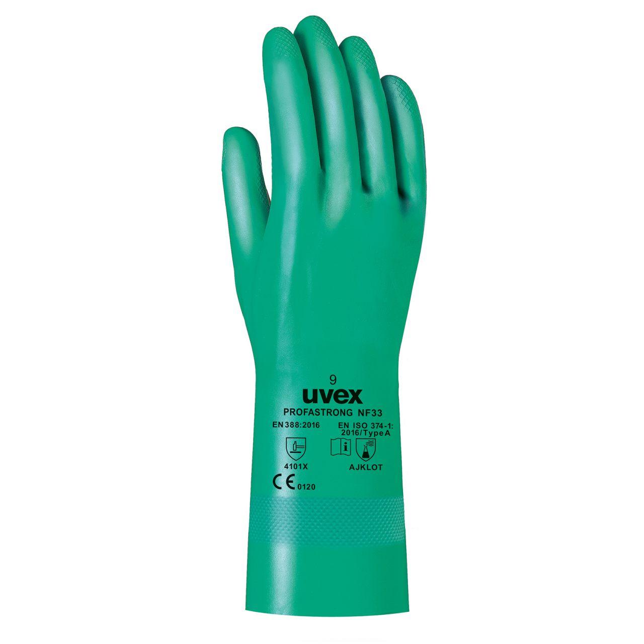 Защитные перчатки uvex профастронг NF33