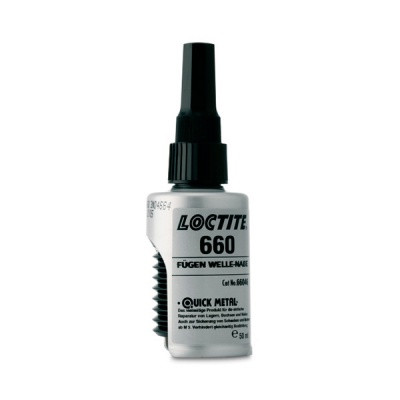 Loctite 660 (50 мл) - втулочнный фиксатор высокой прочности, увеличенные зазоры, гель - фото 1 - id-p77660543